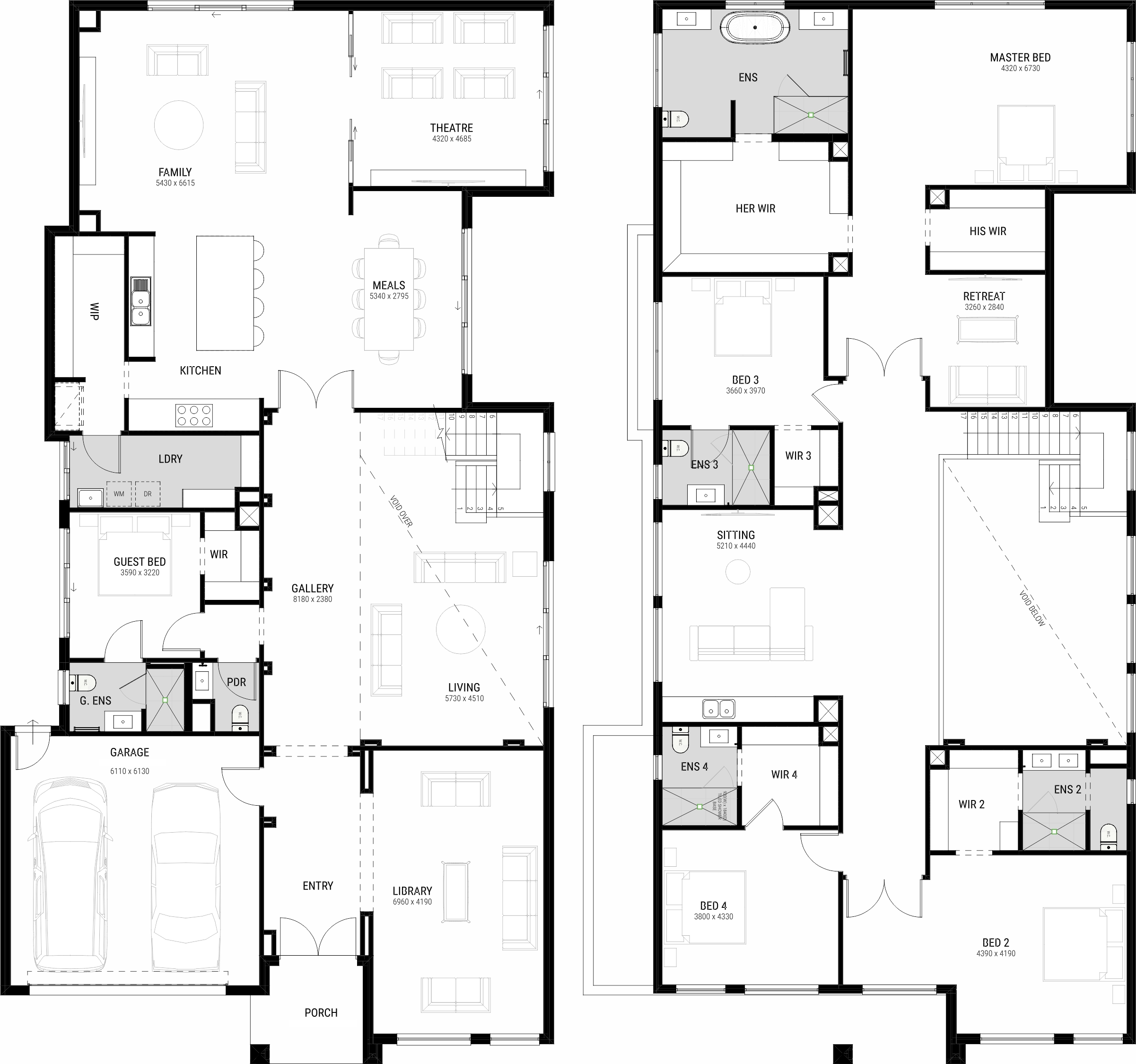 Merryvale Resort 632 floor plan