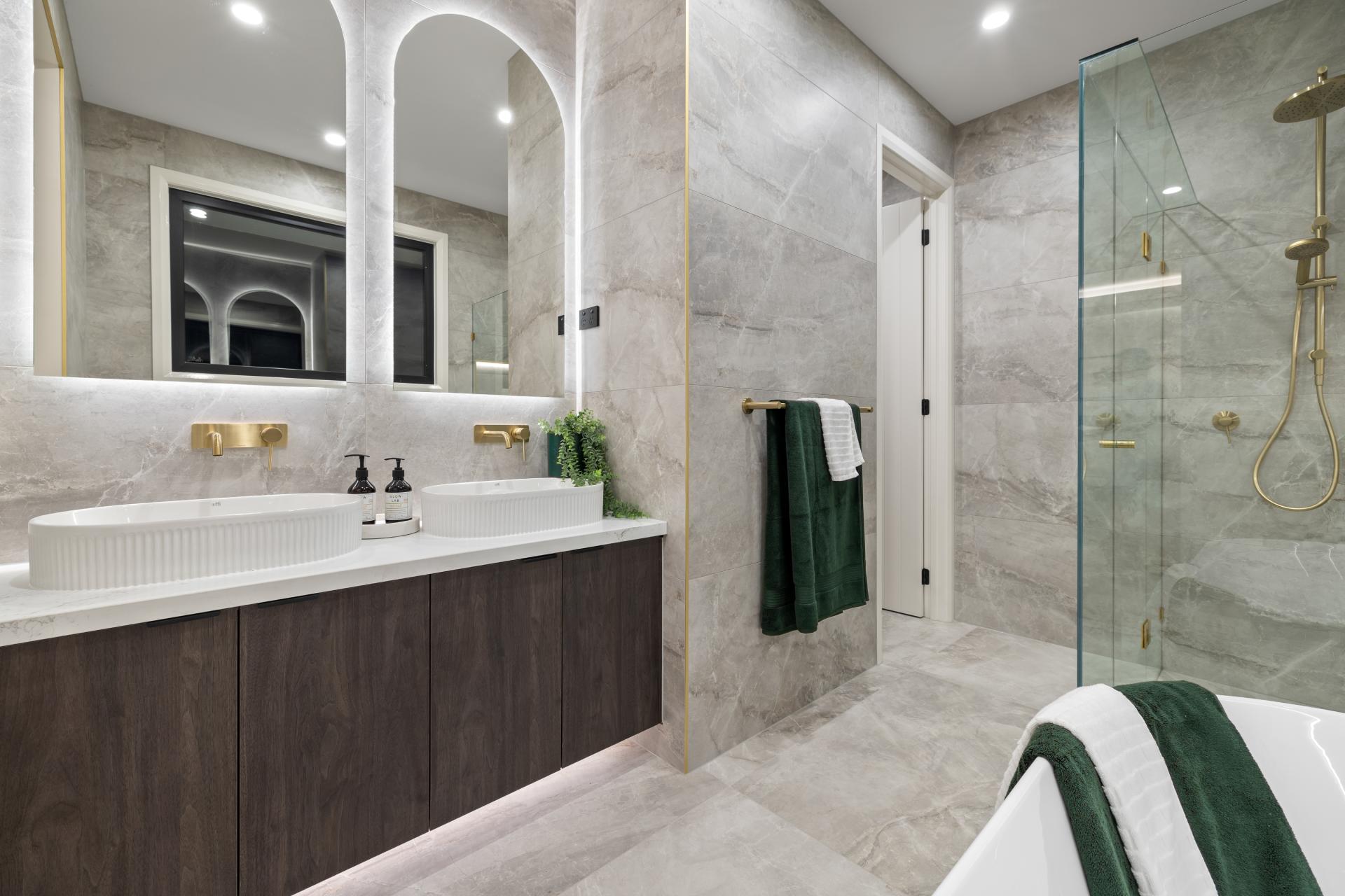 Newcastle 473 Master Ensuite with Freestanding Bath